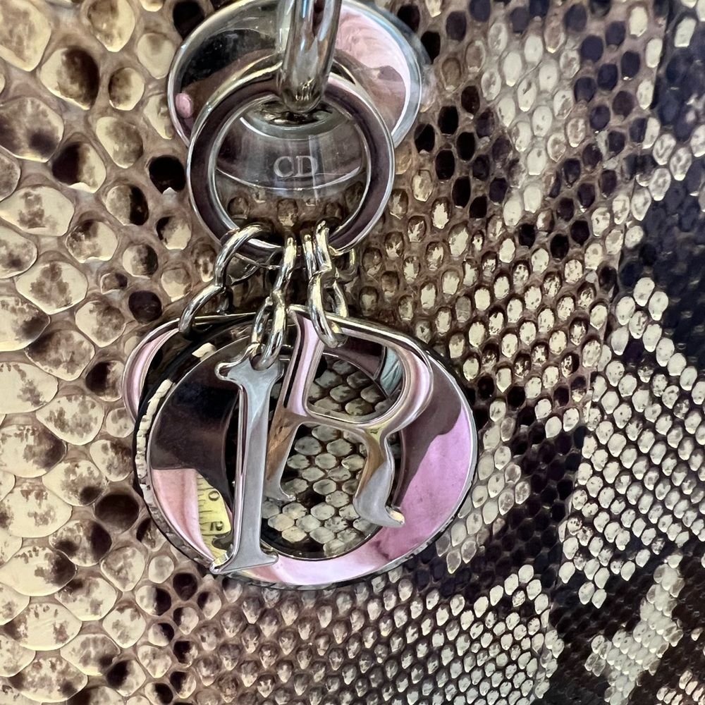 Large Python Lady Dior bag - Picture 7 of 14